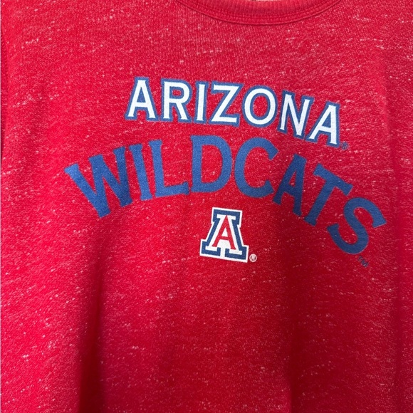 NWT Heather Red Anna Crewneck Arizona Wildcats Sweatshirt in Size Medium - Picture 2 of 9